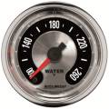 American Muscle Water Temperature Gauge - Auto Meter 1255 UPC: 046074012556
