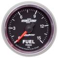 Sport-Comp II Electric Fuel Pressure Gauge - Auto Meter 3661 UPC: 046074036613