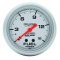 Ultra-Lite Mechanical Fuel Pressure Gauge - Auto Meter 4411 UPC: 046074044113