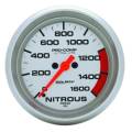Ultra-Lite Electric Nitrous Pressure Gauge - Auto Meter 4474 UPC: 046074044748