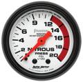 Phantom Mechanical Nitrous Pressure Gauge - Auto Meter 5728 UPC: 046074057281