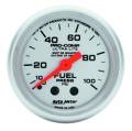 Ultra-Lite Mechanical Fuel Pressure Gauge - Auto Meter 4312 UPC: 046074043123