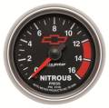 GM Series Electric Nitrous Pressure Gauge - Auto Meter 3674-00406 UPC: 046074136214