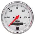 Arctic White Electric Programmable Speedometer - Auto Meter 1380 UPC: 046074013805