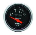 Sport-Comp Electric Fuel Level Gauge - Auto Meter 3318 UPC: 046074033186