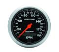 Sport-Comp Electric Metric Speedo - Auto Meter 3987-M UPC: 046074121739