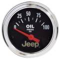 Jeep Electric Oil Pressure Gauge - Auto Meter 880240 UPC: 046074154294
