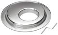 Chrome Air Cleaner Base Offset - Trans-Dapt Performance Products 2430 UPC: 086923024309